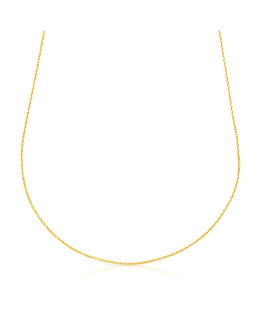 Imagen 0 de Collar Plata de Ley 925 con trama Forzatina de alargue y eslabones planos