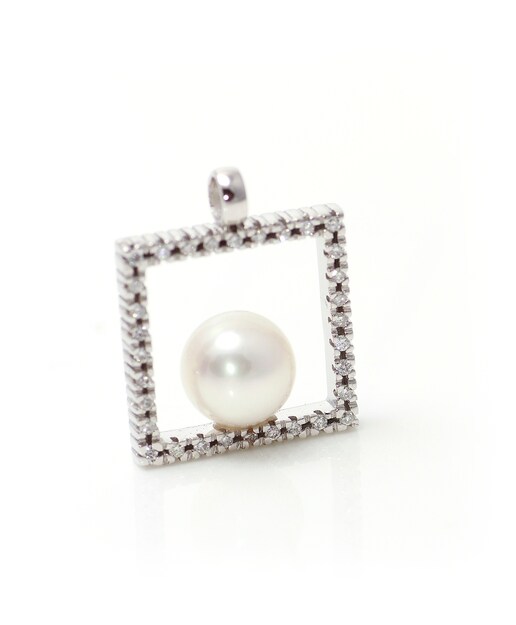 Imagen 0 de Colgante oro diamante 0,20 ct