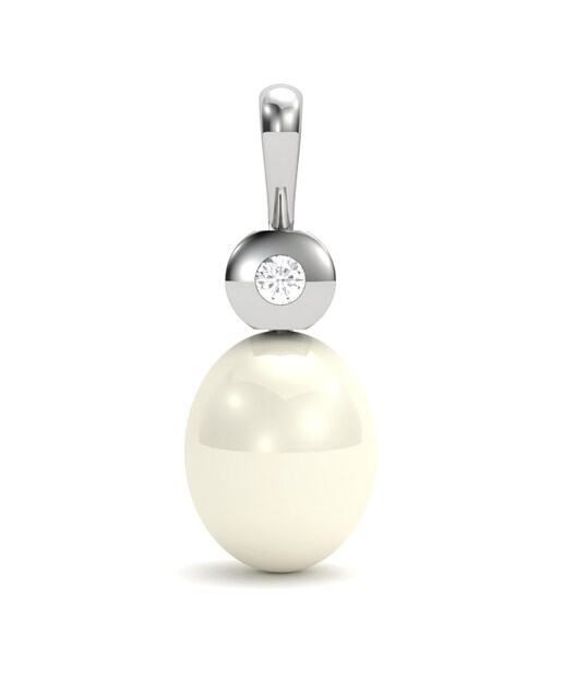 Imagen 0 de Colgante bri 0,05 ct perla cul