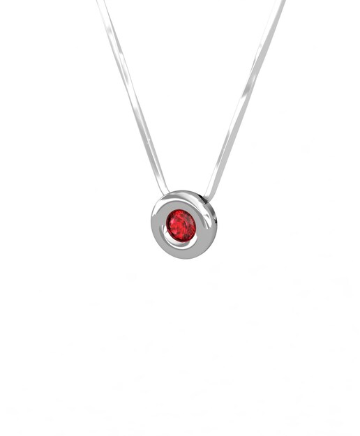 Imagen 0 de Gargantilla veneciana rubi