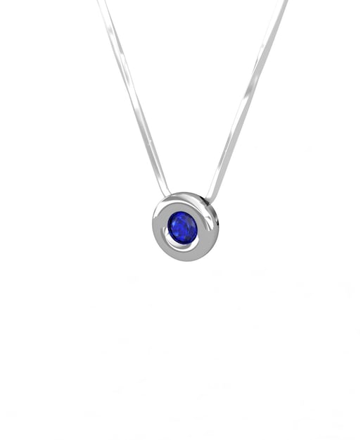 Imagen 0 de Gargantilla veneciana zafiro