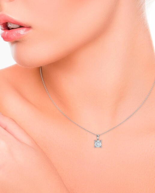 Imagen 0 de Colgante oro diamante 1,00 ct