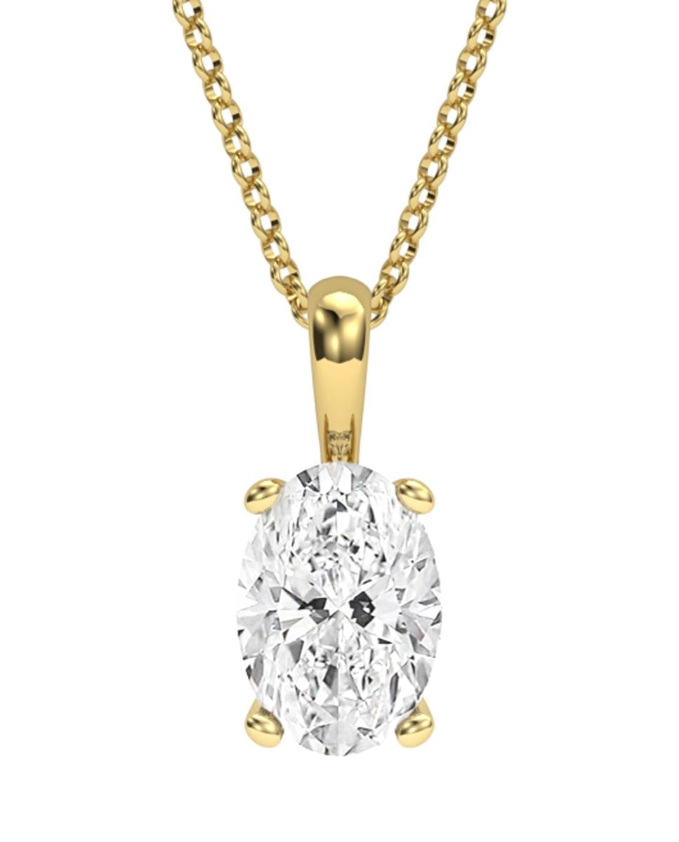 Imagen 0 de Colgante oro diamante 1,00 ct