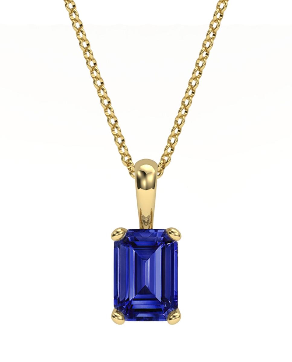 Imagen 0 de Colgante oro zafiro 1,15 ct