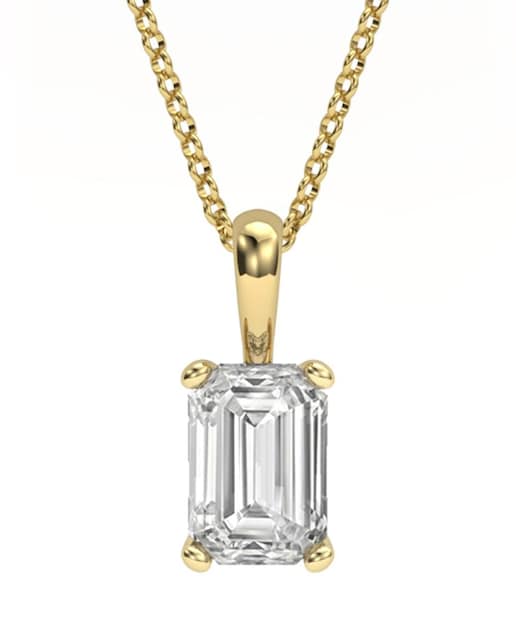 Imagen 0 de Colgante oro diamante 1,00 ct