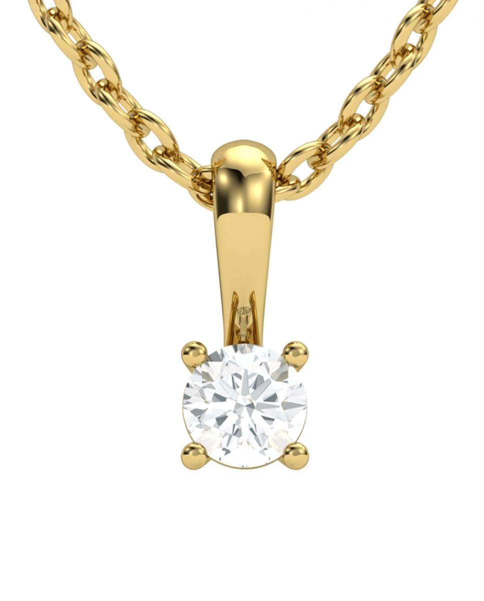 Imagen 0 de Colgante diamante 0,15 ct