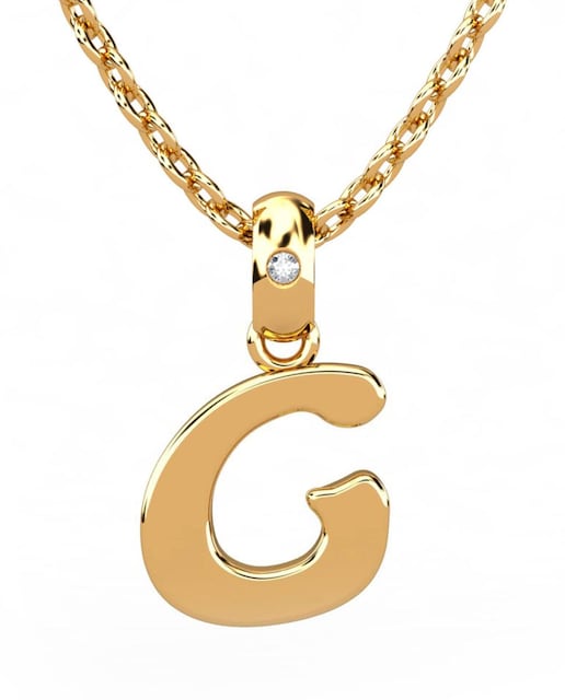 Imagen 0 de Colgante oro diamante 0,01 ct