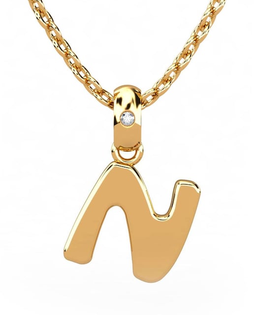 Imagen 0 de Colgante oro diamante 0,01 ct