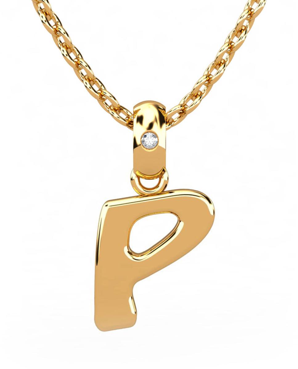 Imagen 0 de Colgante oro diamante 0,01 ct