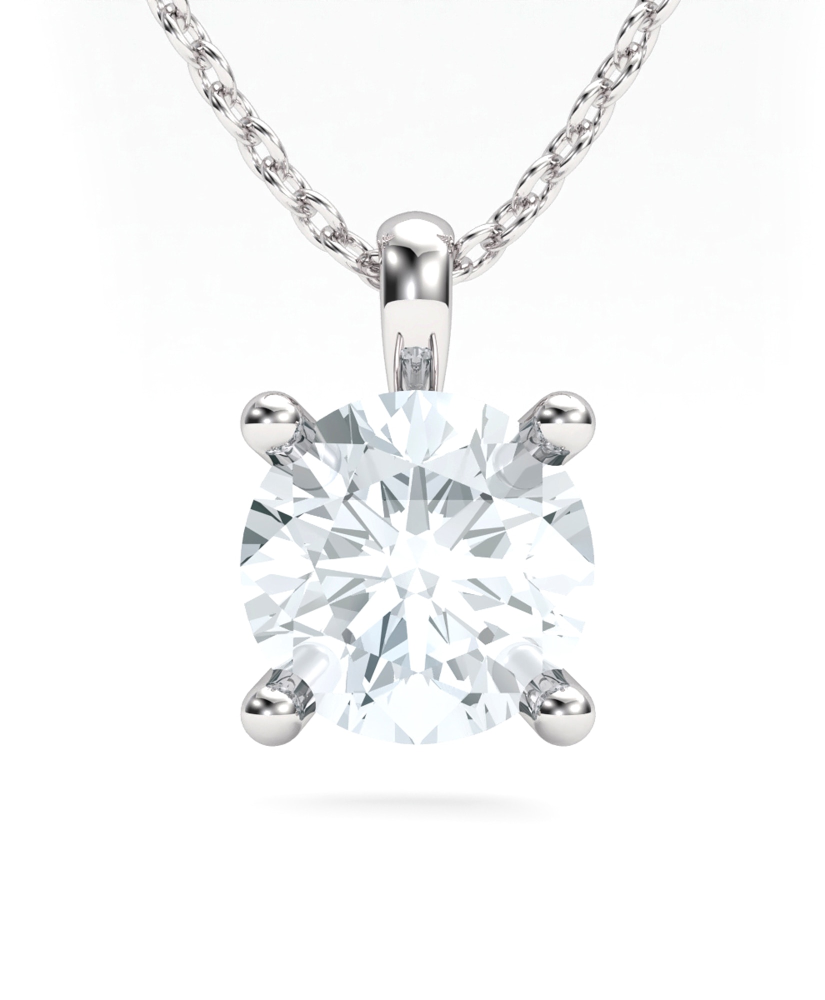 Imagen 0 de Colgante oro diamante 1,50 ct