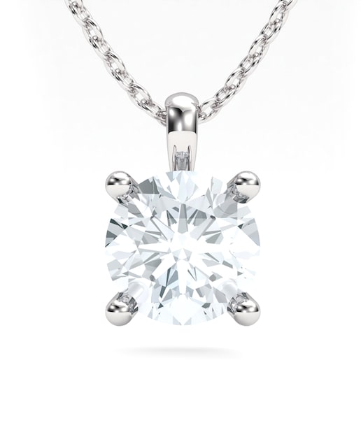 Imagen 0 de Colgante oro diamante 1,50 ct