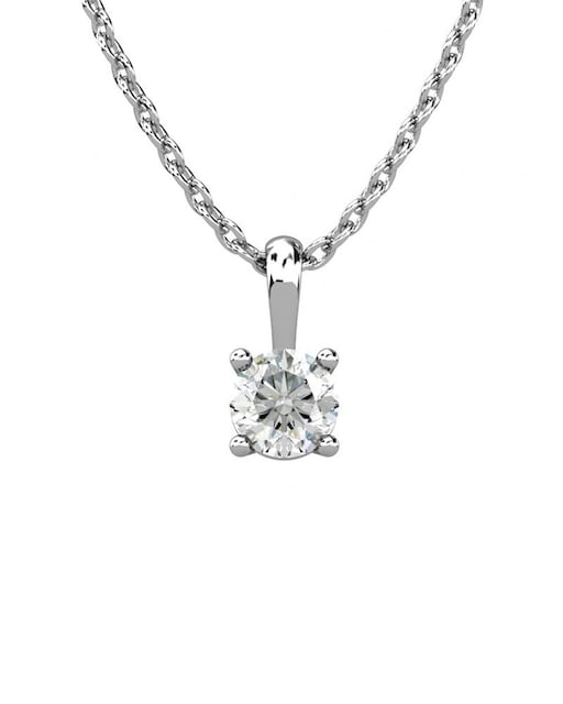 Imagen 0 de Colgante oro diamante 0,50 ct