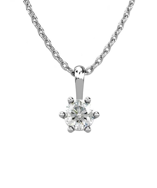 Imagen 0 de Colgante oro diamante 0,50 ct