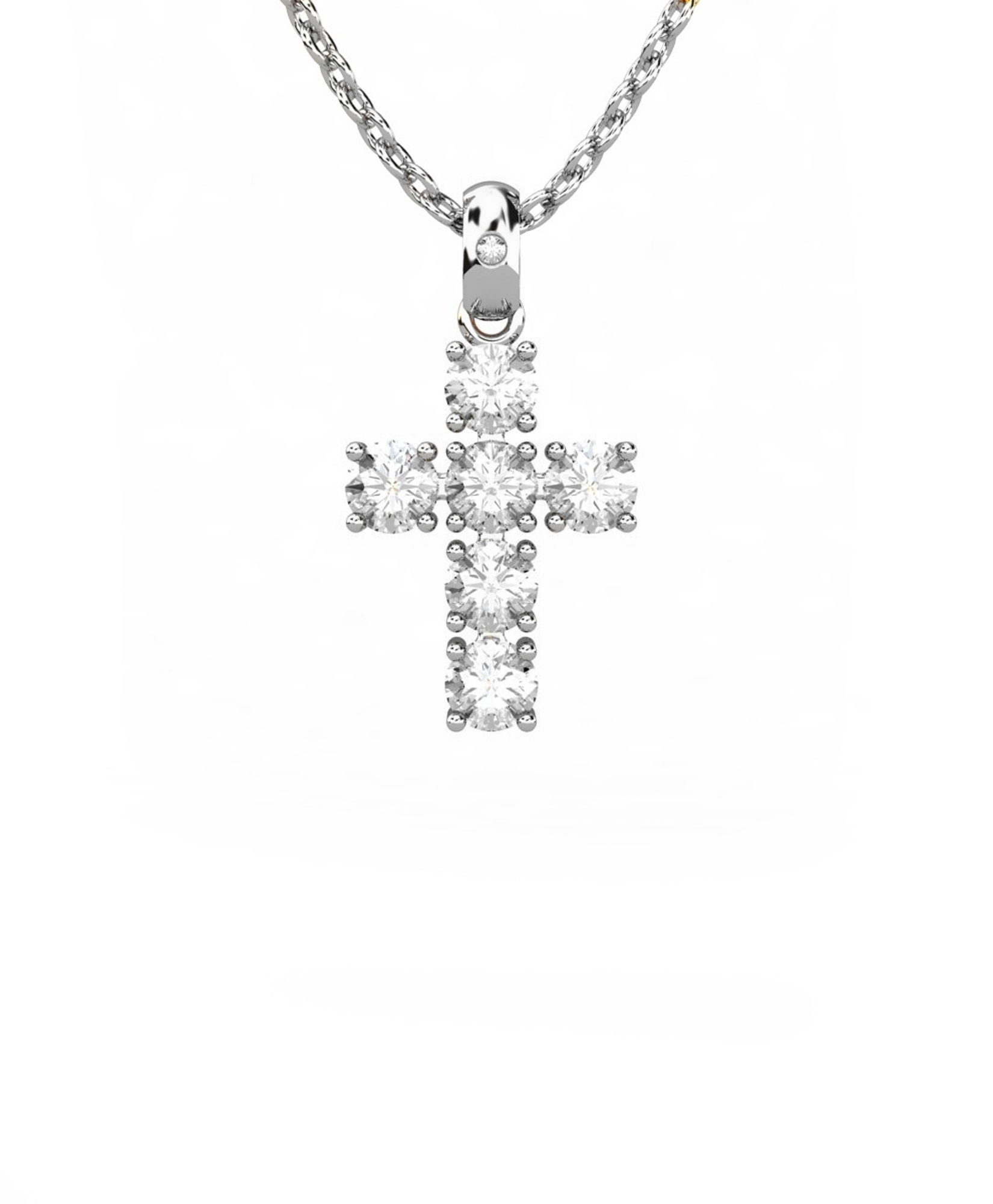 Imagen 0 de Colgante oro diamante 0,67 ct