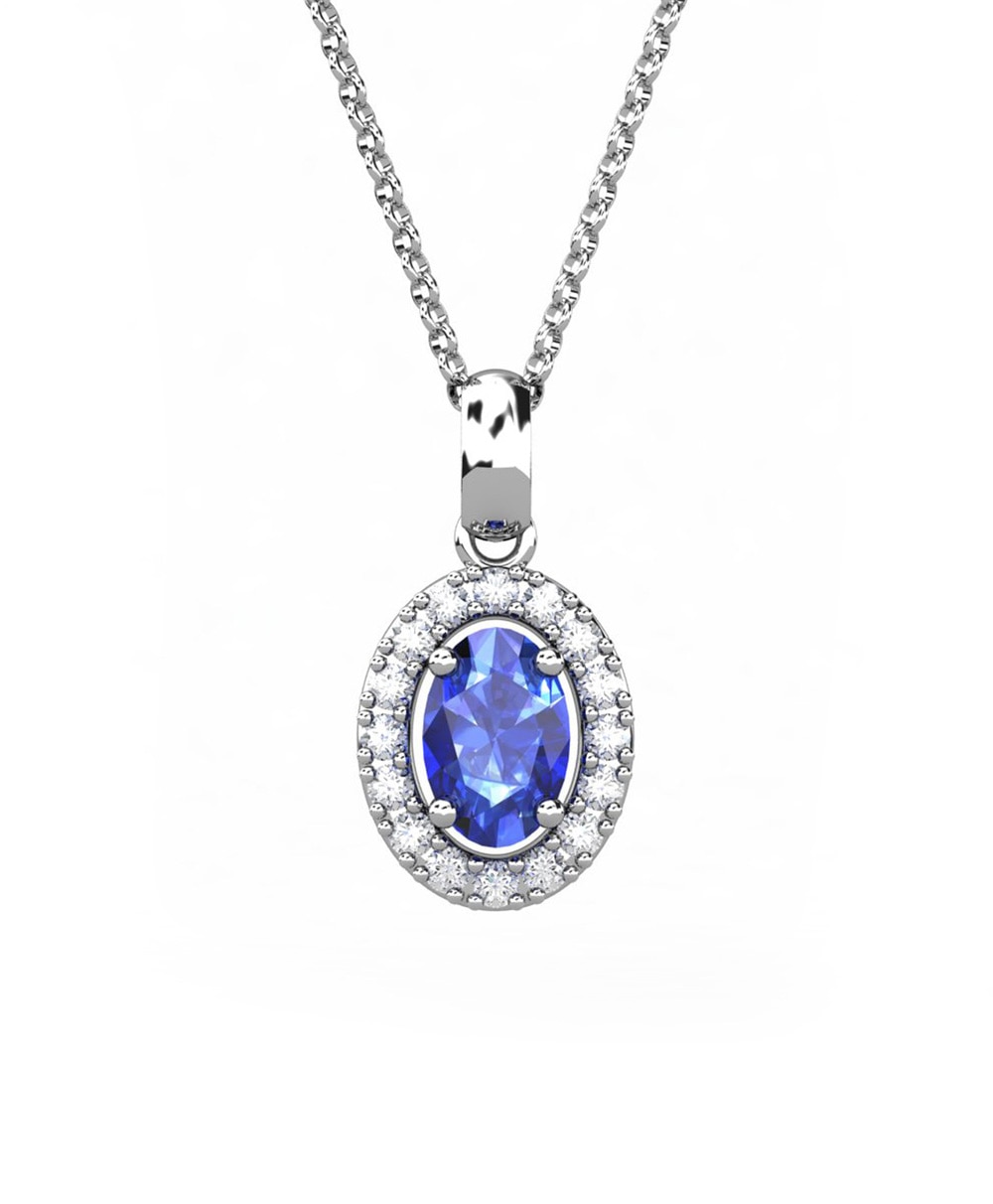 Imagen 0 de Colgante oro diamante 0,10 ct