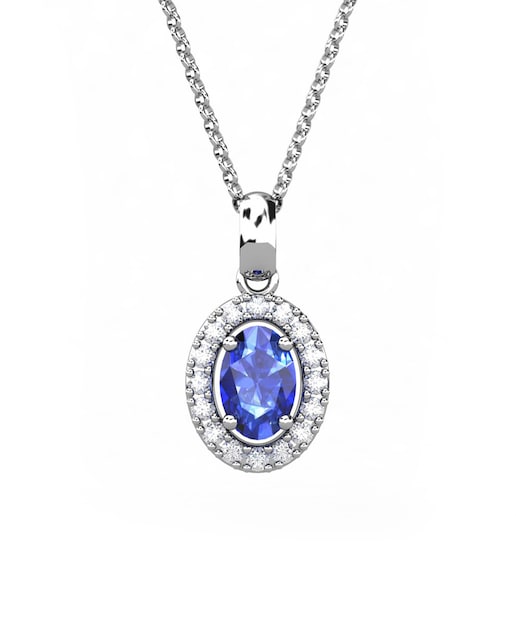 Imagen 0 de Colgante oro diamante 0,10 ct