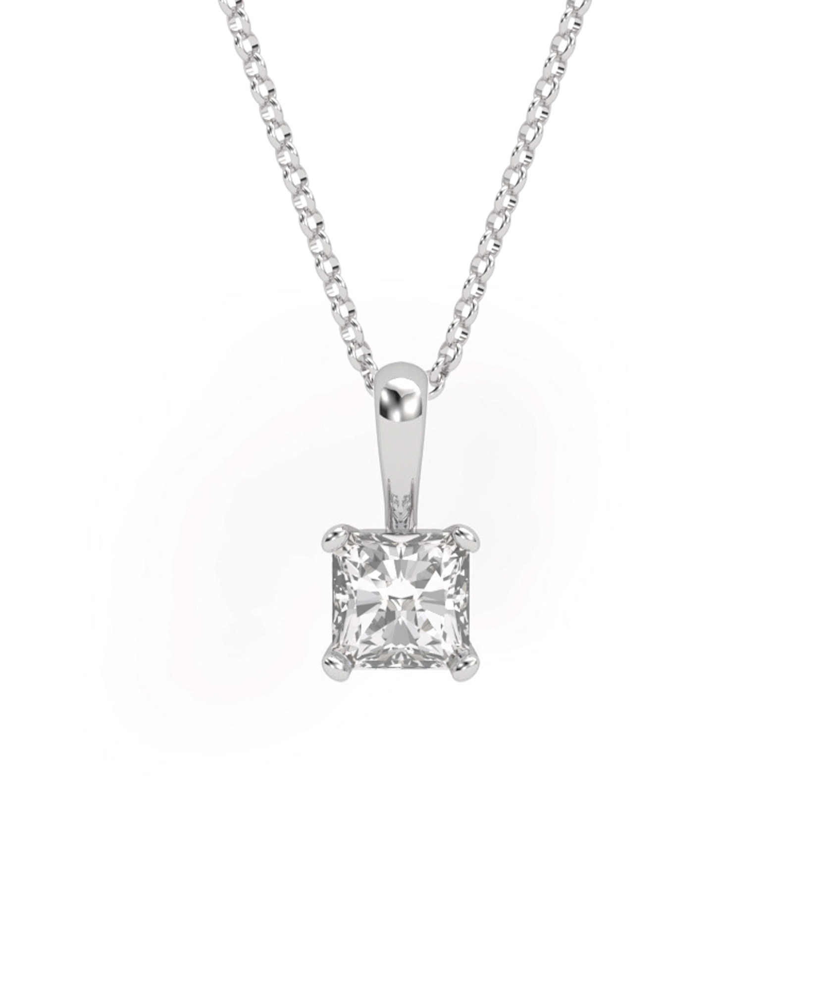 Imagen 0 de Colgante oro diamante 0,50 ct