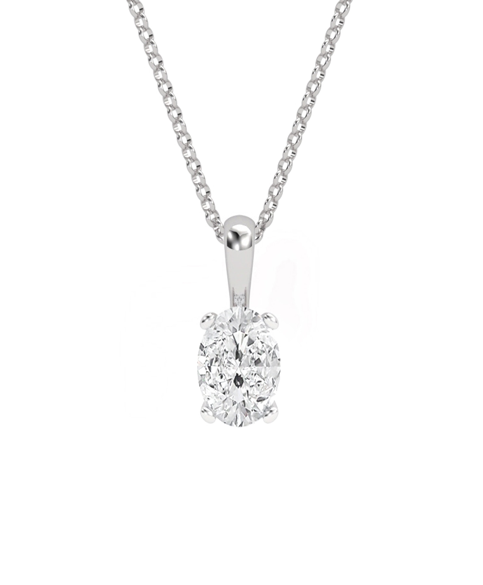 Imagen 0 de Colgante oro diamante 0,50 ct