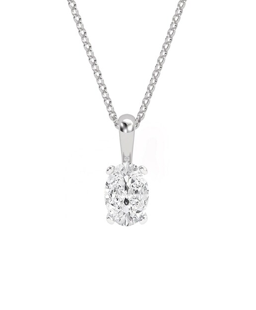 Imagen 0 de Colgante oro diamante 0,50 ct