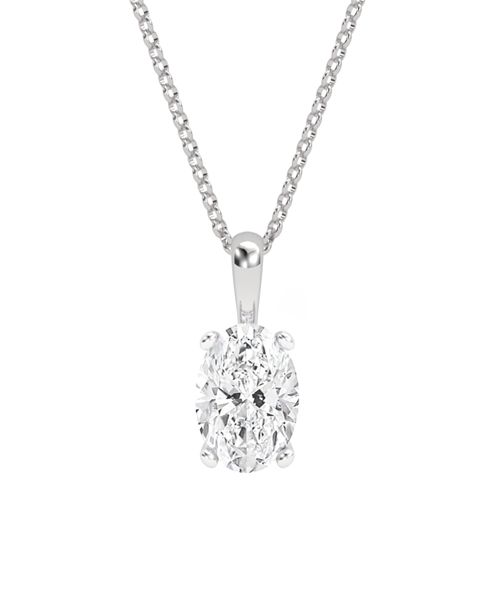 Imagen 0 de Colgante oro diamante 1,00 ct