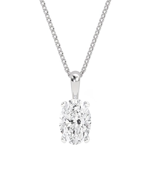 Imagen 0 de Colgante oro diamante 1,00 ct