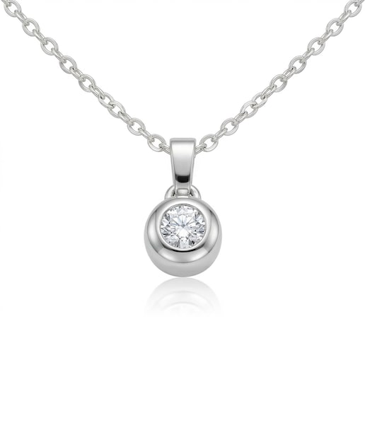 Imagen 0 de Gargant plata diamante 0,11 ct