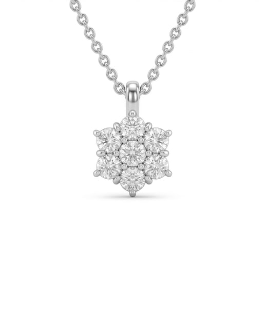 Imagen 0 de Gargant plata diamante 0,98 ct