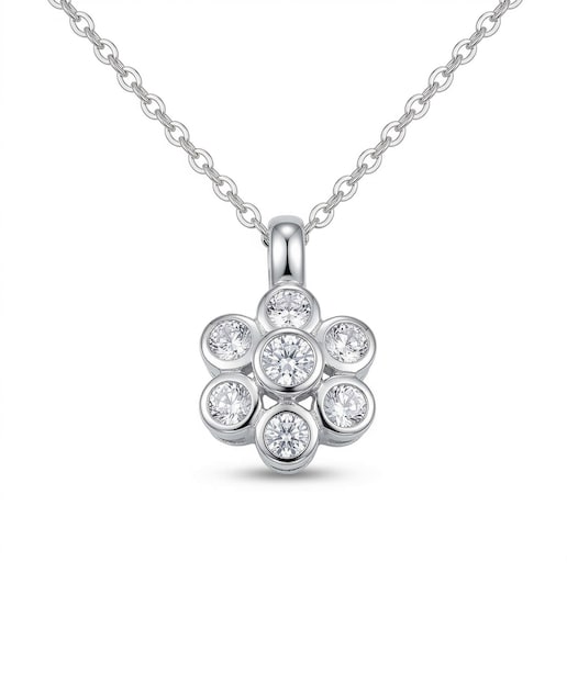 Imagen 0 de Gargant plata diamante 0,50 ct