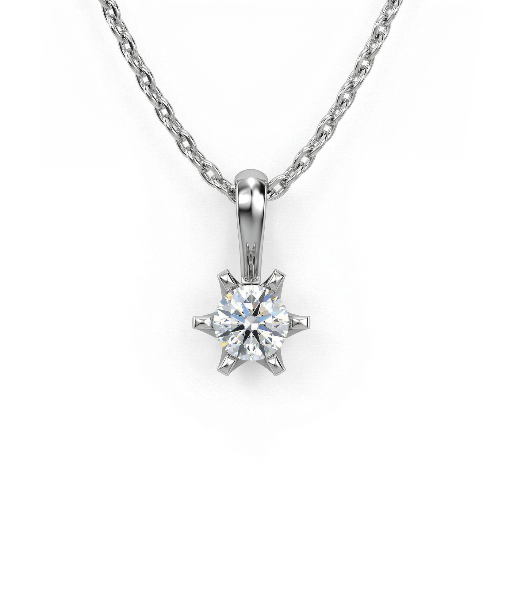 Imagen 0 de Gargant plata diamante 0,25 ct