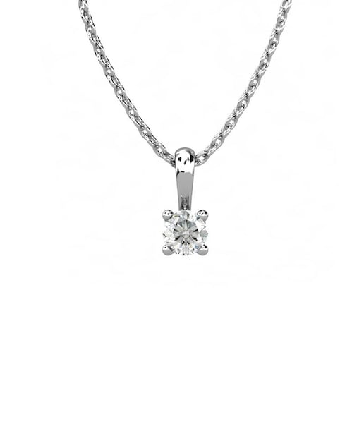 Imagen 0 de Gargant plata diamante 0,25 ct