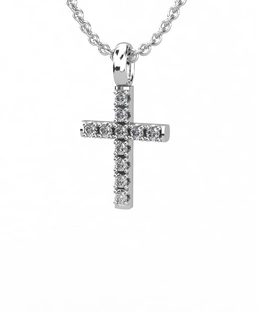 Imagen 0 de Gargant plata diamante 0,07 ct