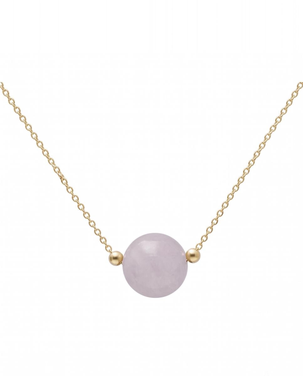 Imagen 0 de Garg oro cuarzo rosa bola