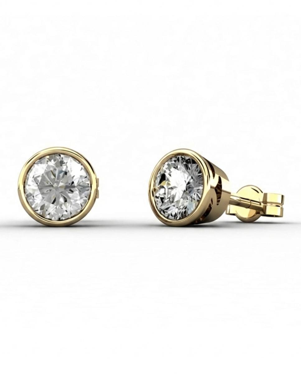Imagen 0 de Pendiente oro diamante 1,00 ct