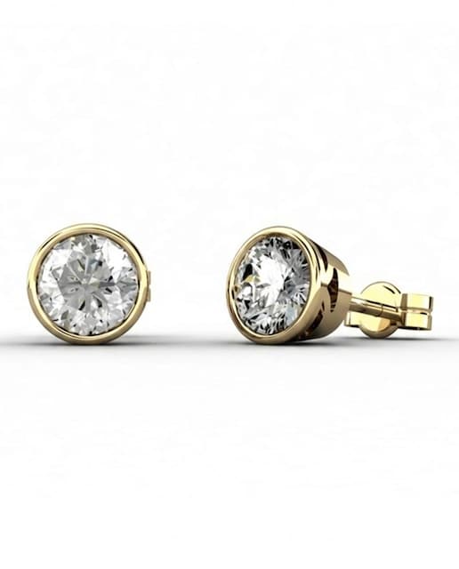 Imagen 0 de Pendiente oro diamante 1,00 ct