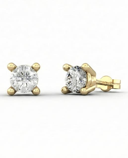 Imagen 0 de Pendiente oro diamante 1,00 ct
