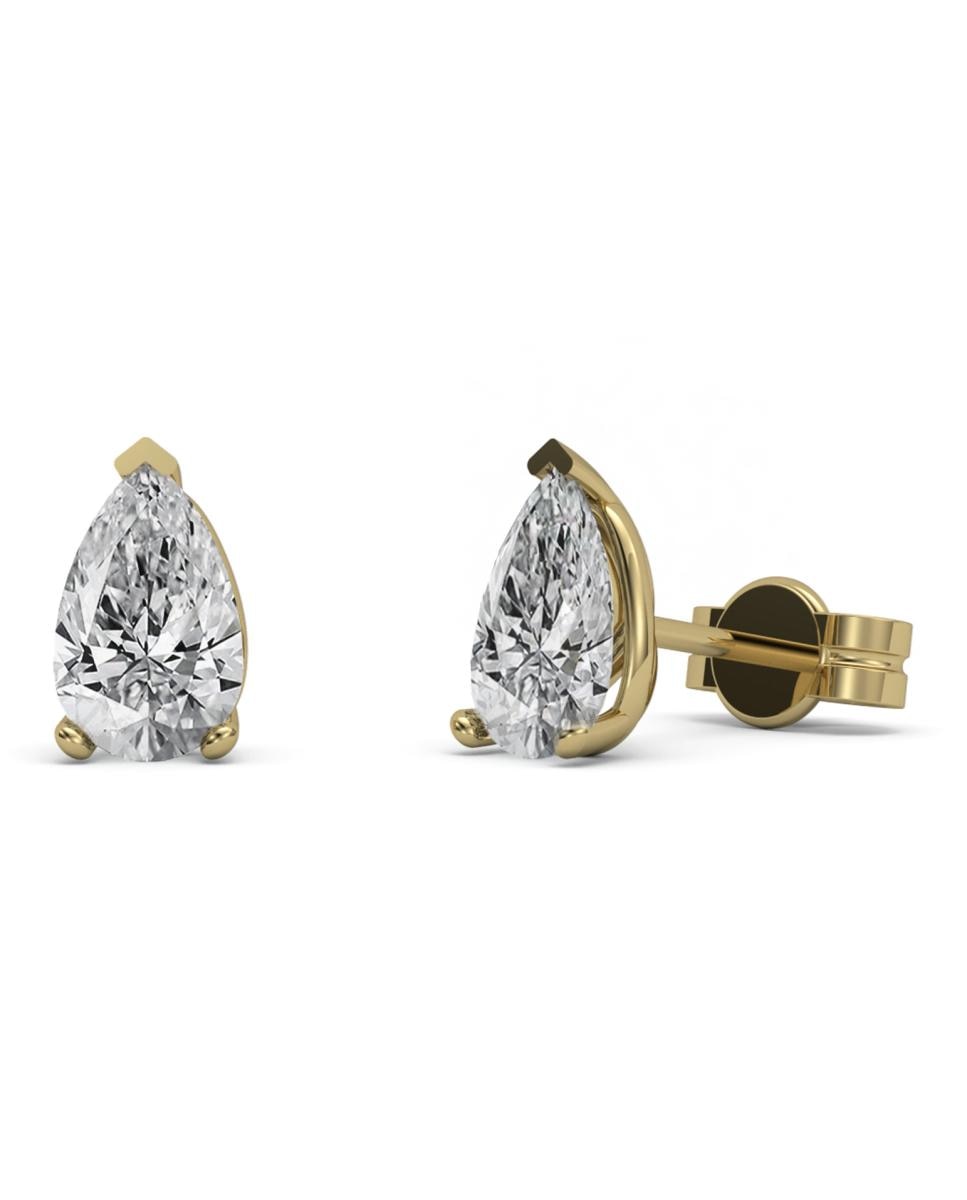 Imagen 0 de Pendiente oro diamante 1,00 ct