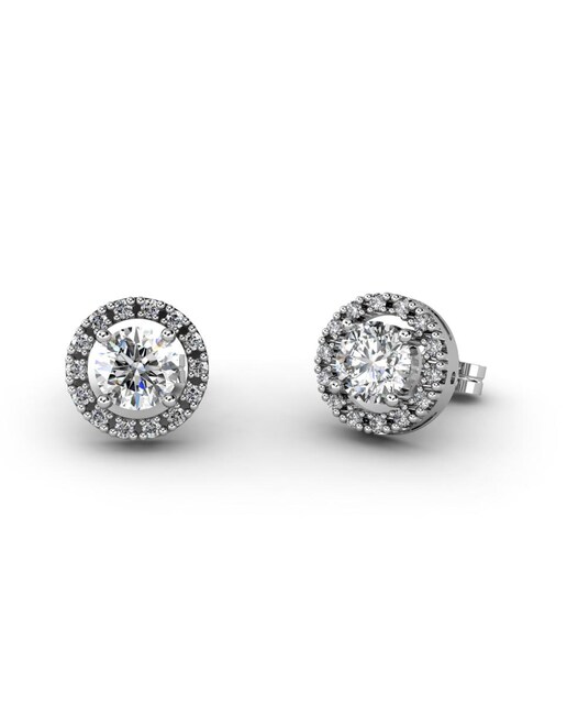 Imagen 0 de Pendiente bte 0,14ct. top.bco