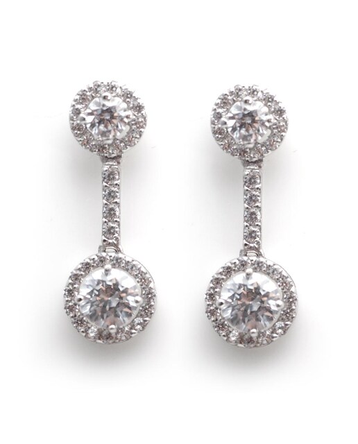 Imagen 0 de Pendientes oro y circonitas