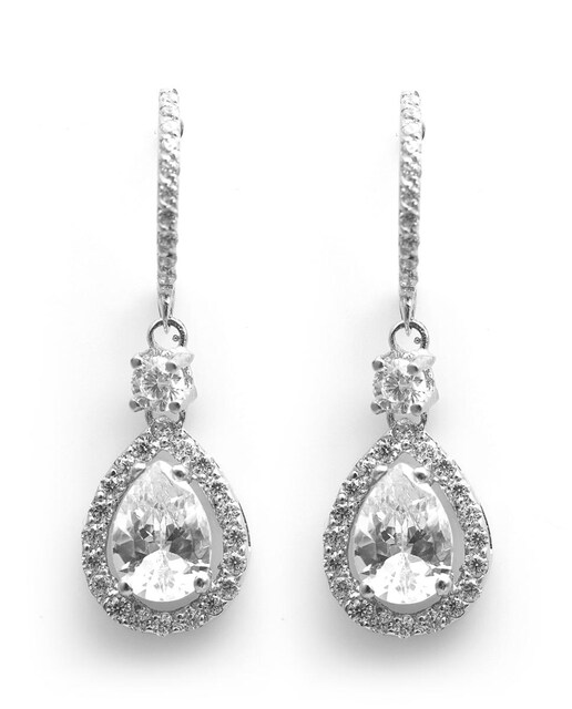 Imagen 0 de Pendientes oro y circonitas