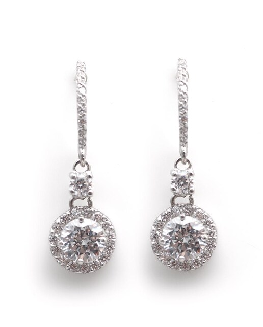 Imagen 0 de Pendientes oro y circonitas