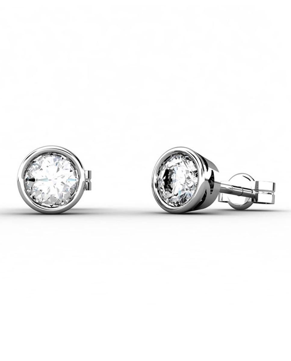 Imagen 0 de Pendiente oro diamante 0,50 ct