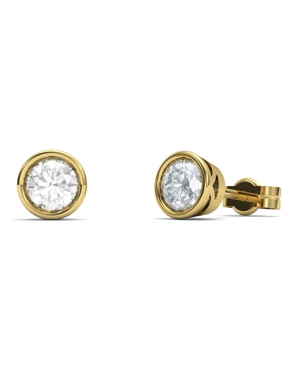 Imagen 0 de Pendiente oro diamante 0,50 ct