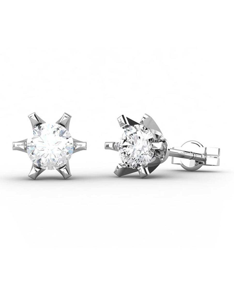 Imagen 0 de Pendiente oro diamante 0,50 ct