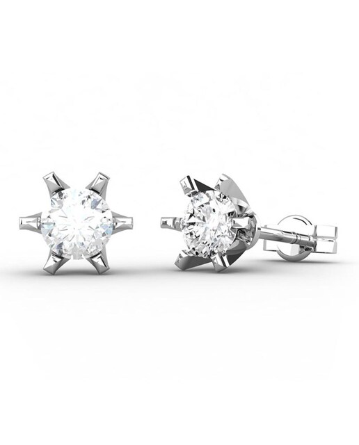 Imagen 0 de Pendiente oro diamante 0,50 ct