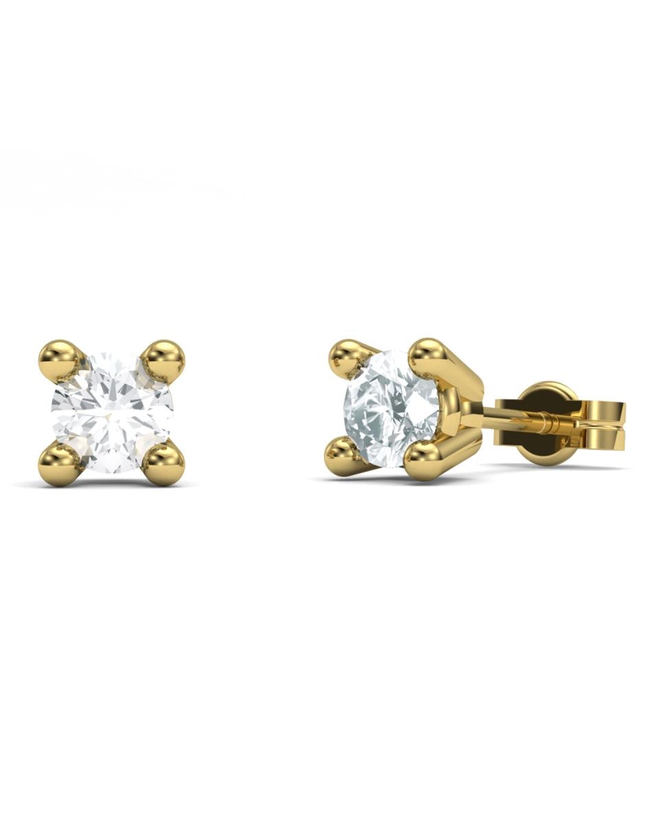 Imagen 0 de Pendiente oro diamante 0,50 ct