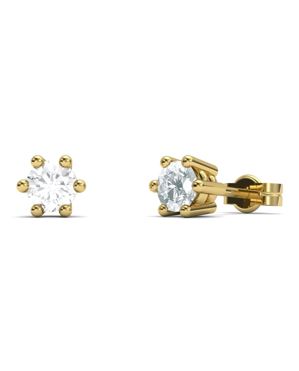 Imagen 0 de Pendiente oro diamante 0,50 ct