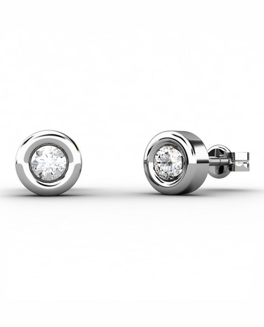 Imagen 0 de Pendiente oro diamante 0,20 ct
