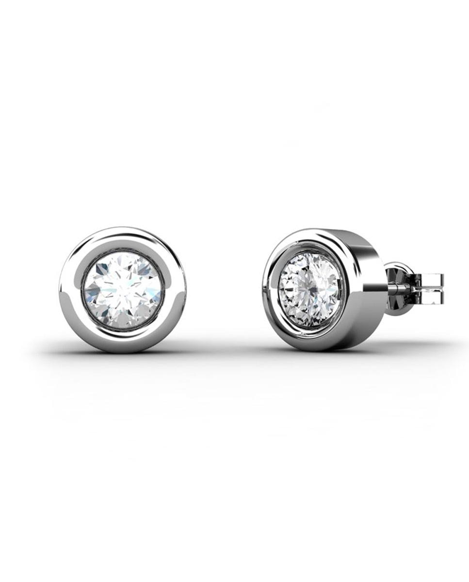 Imagen 0 de Pendiente oro diamante 0,50 ct