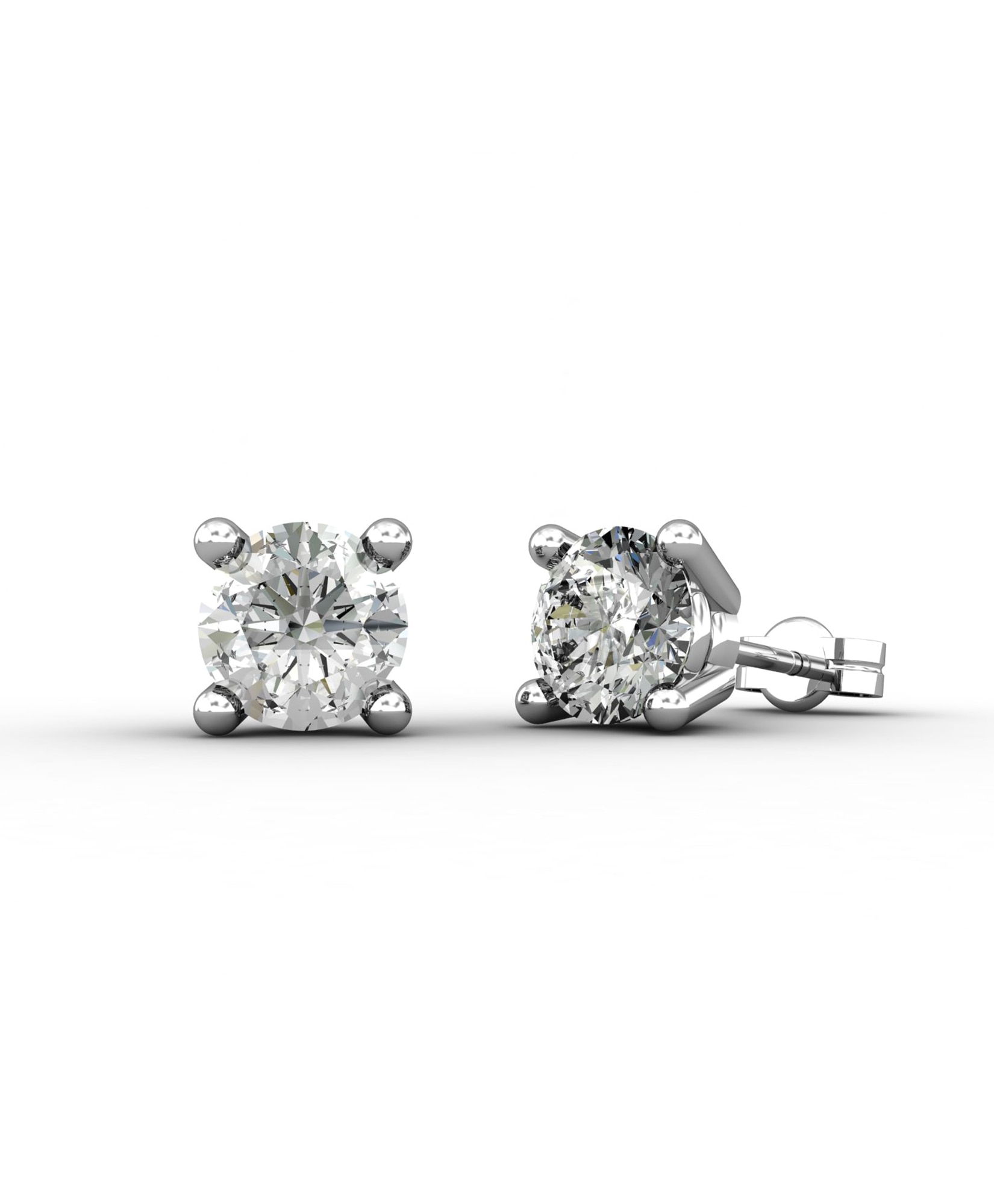 Imagen 0 de Pendiente oro diamante 1,50 ct