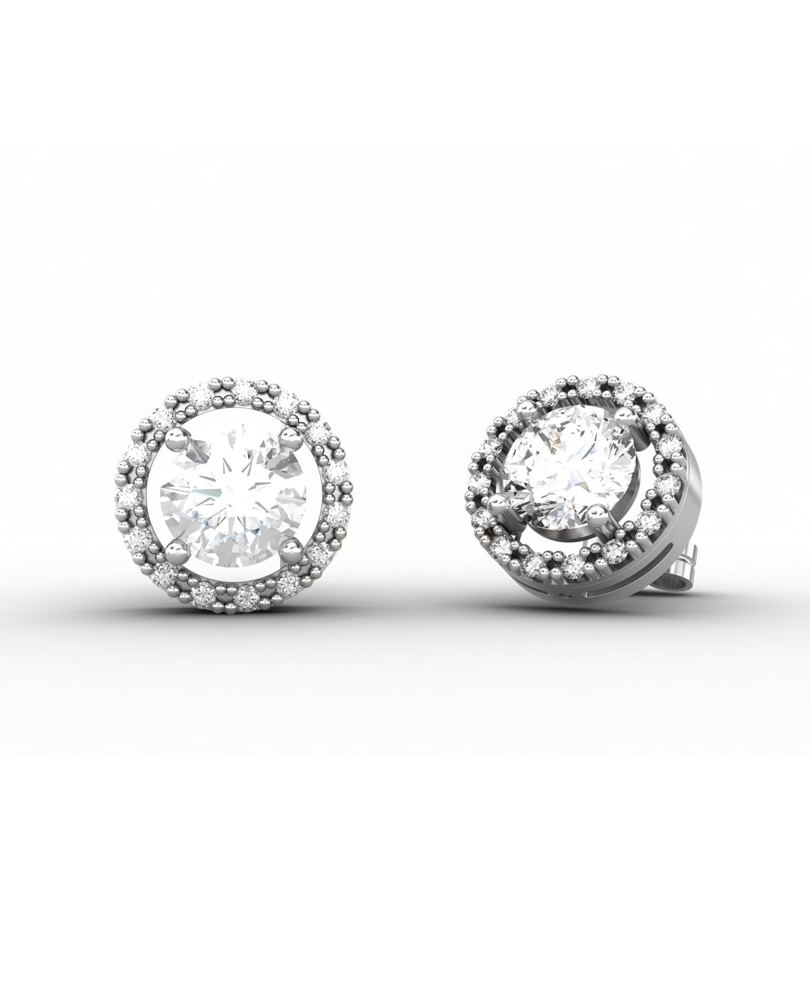 Imagen 0 de Pendiente oro diamante 1.70ct